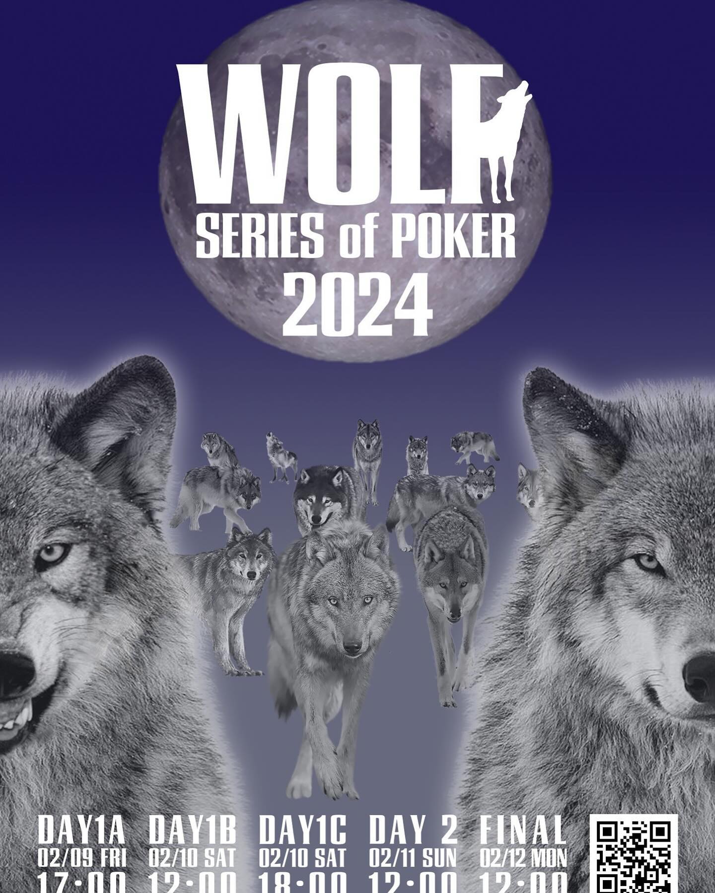 wolf series of poker2024サテライト開催♤