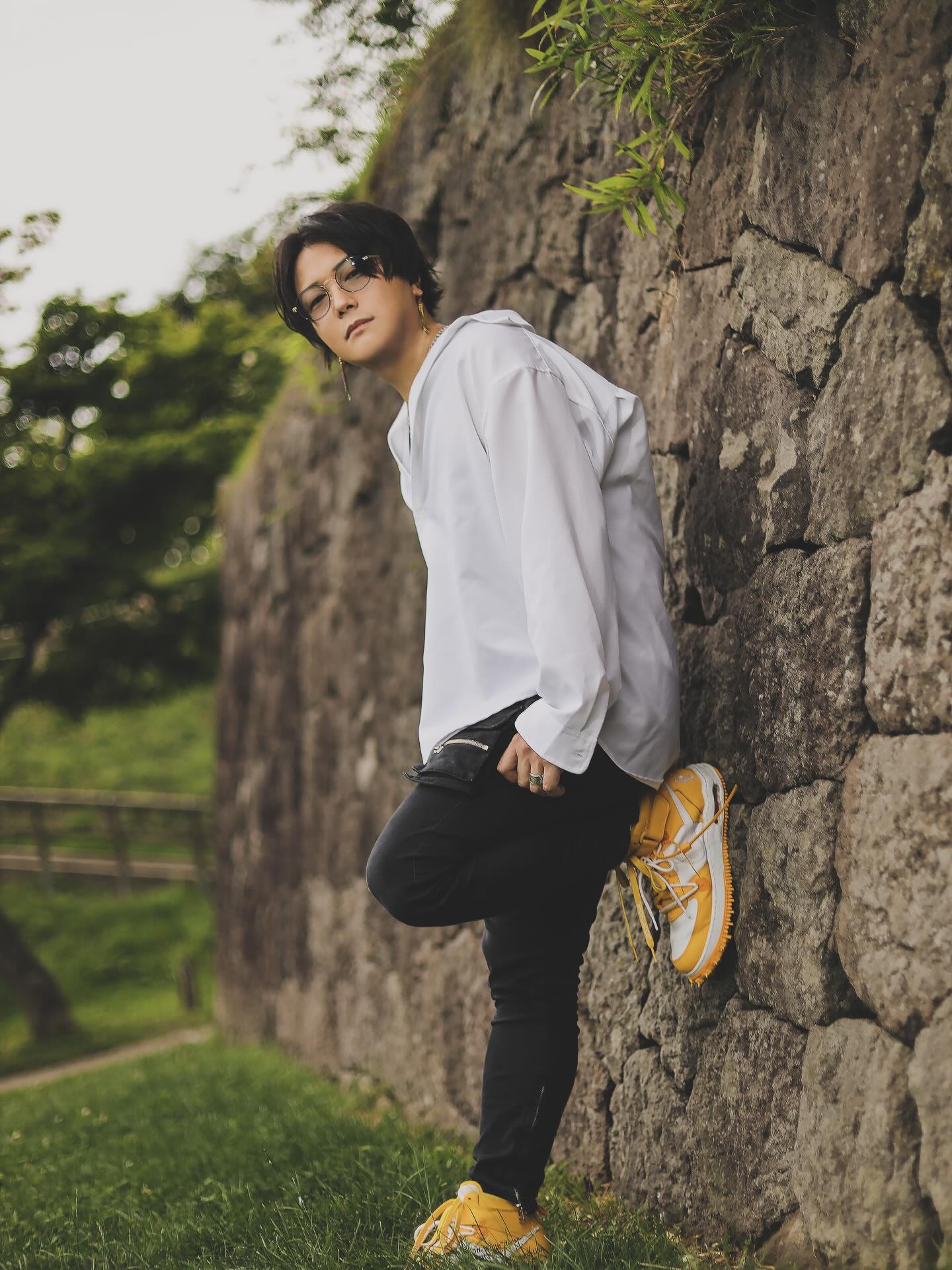 五稜郭で撮影📸<br />
 #ホスト #函館 #五稜郭 #撮影 #宣材 #