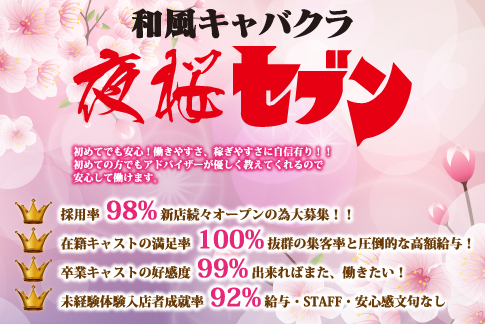 和風せくきゃば 夜桜セブン[セクキャバ/愛媛県]の求人情報