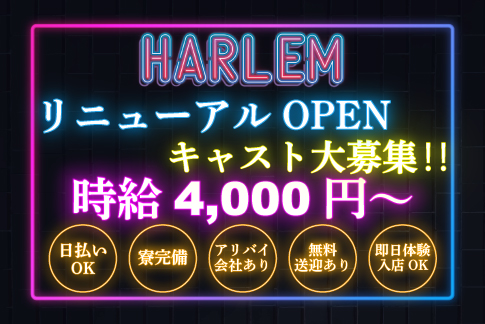 HARLEM[セクキャバ/愛媛県]の求人情報